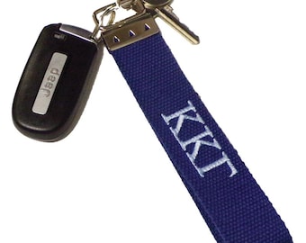 Kappa Kappa Gamma Embroidered Key Fob