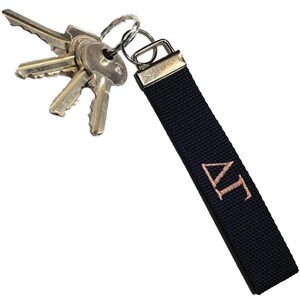 Delta Gamma Embroidered Key Fob
