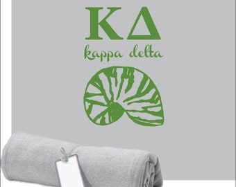 Kappa Delta Sweatshirt Blanket