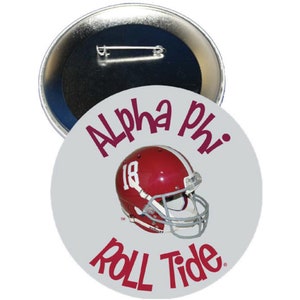 Alpha Phi Alabama GAME DAY Button #407