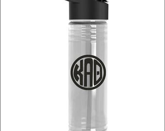 Kappa Alpha Theta Plastic Water Bottle