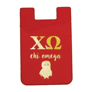Bolsillo para teléfono celular Chi Omega