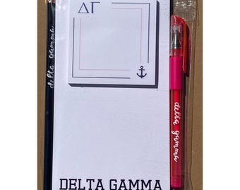 Delta Gamma Notepads