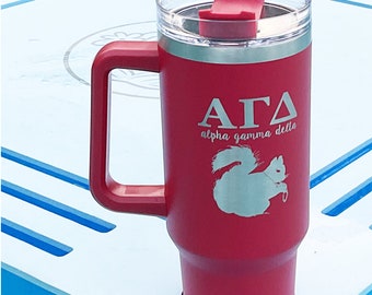 Alpha Gamma Delta 40 oz. Tumbler