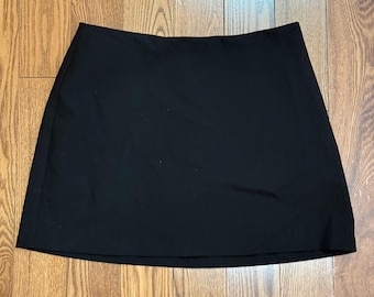 twik Black Mini Skort Skirt