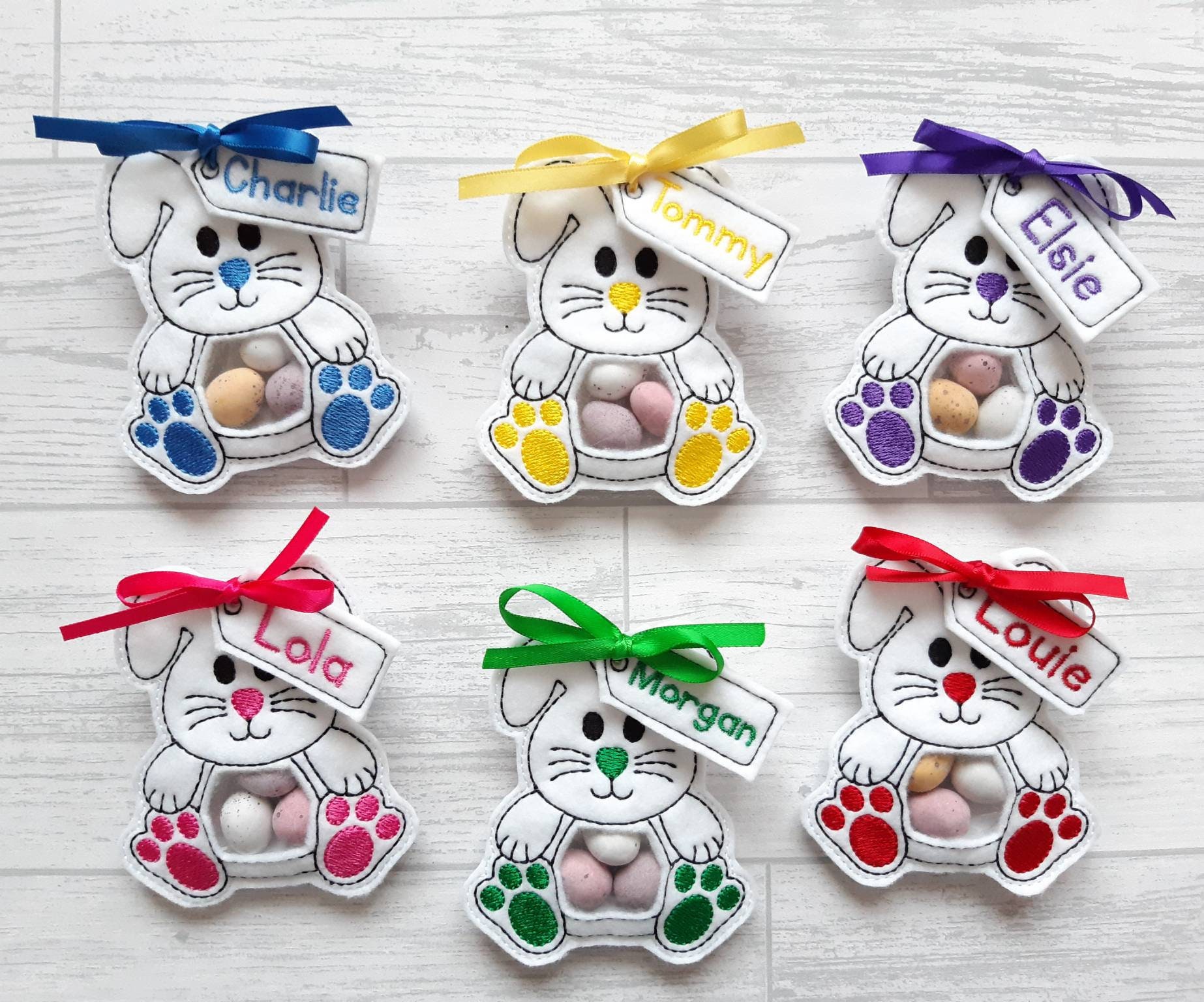 Personalised Easter Bunny Egg Holder.mini Egg Holder. Easter Etsy UK