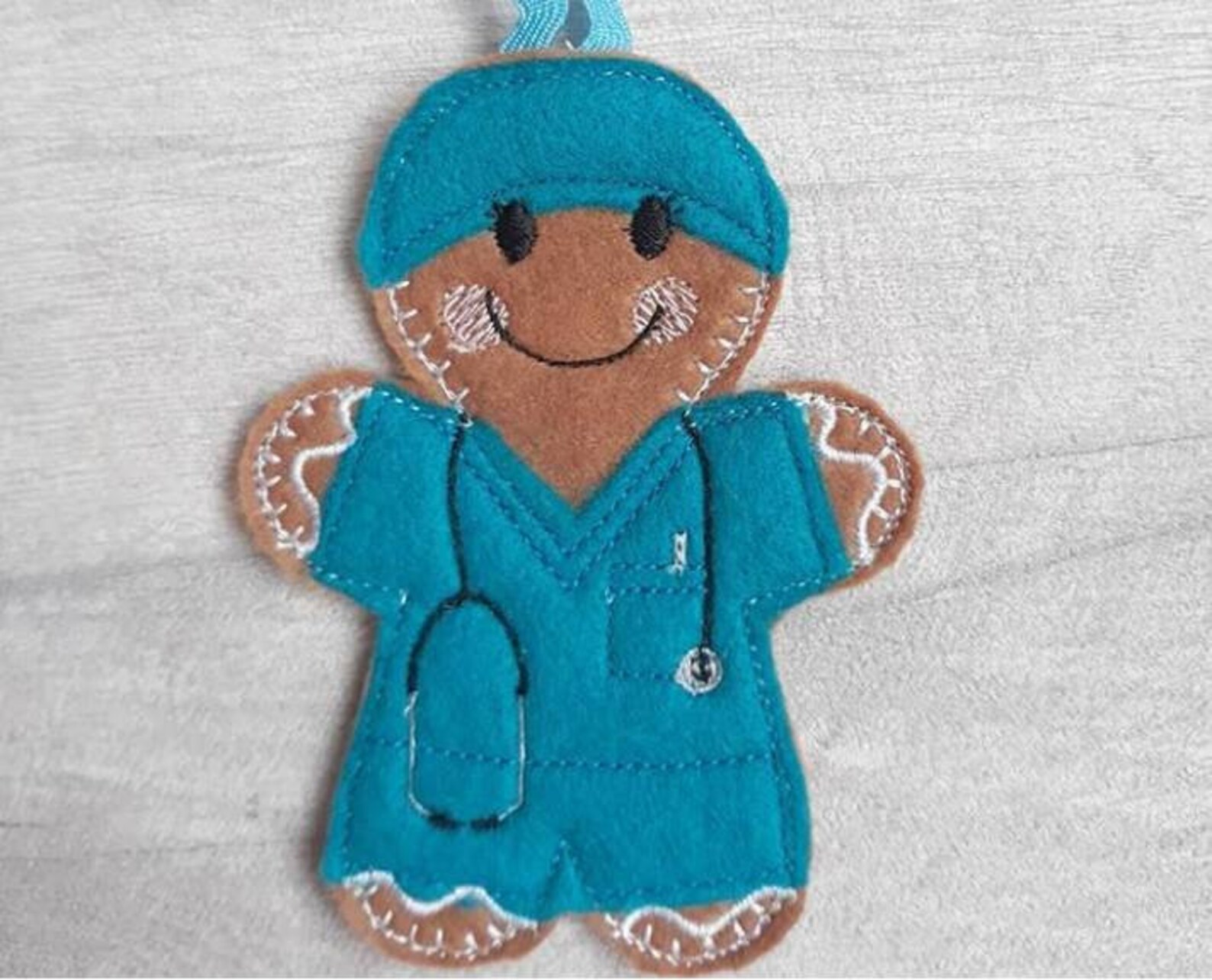 Xray gingerbread man. Radiographer gift. Osteologist gift. Etsy