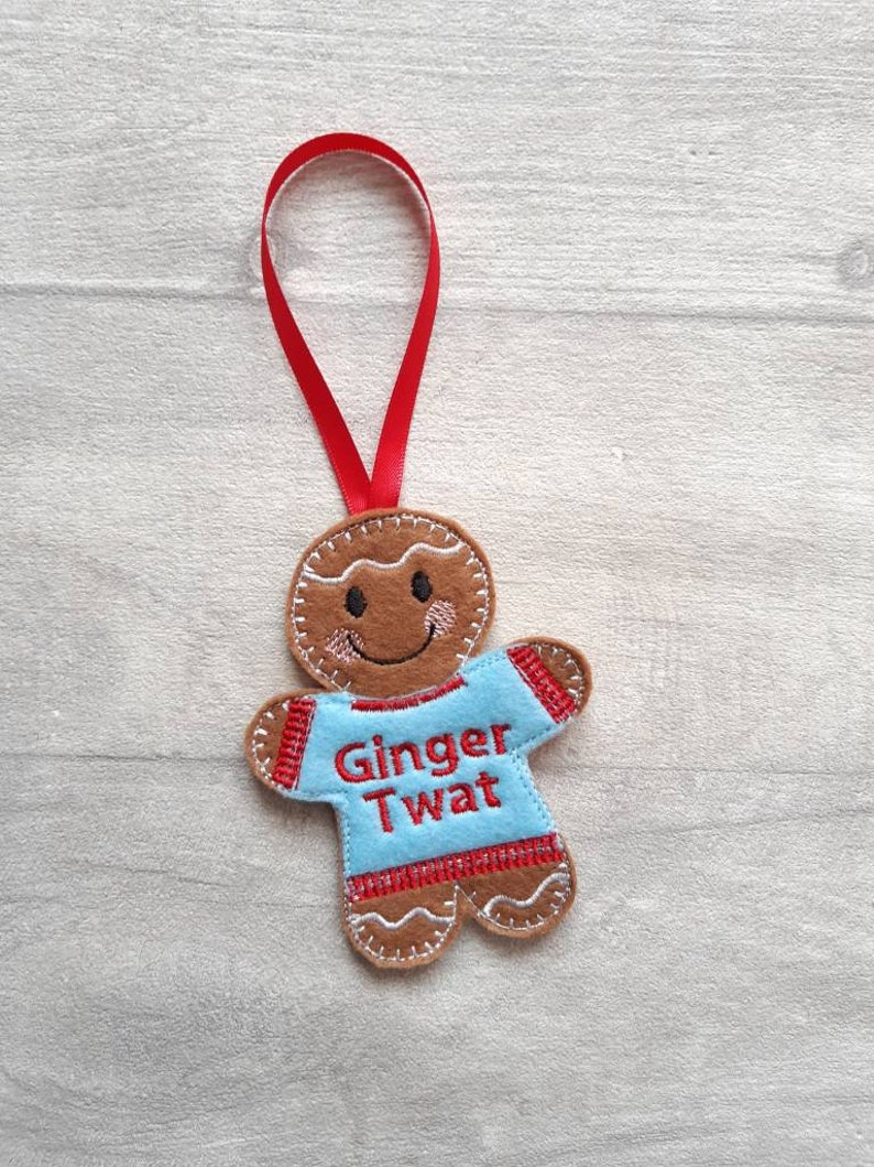Rude gingerbread set. Set of rude Christmas decorations. Rude  Etsy