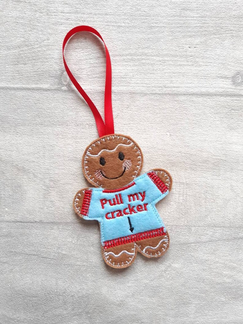Rude gingerbread set. Set of rude Christmas decorations. Rude  Etsy