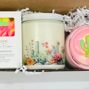 Cactus Flower Gift Set, Mother’s Day, Wedding, Birthday