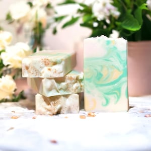 Honeysuckle holle geitenmelkzeep, snelle verzending, cadeau!