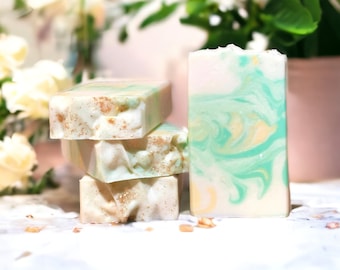 Honeysuckle Hollow Goat Milk Bar Soap, Fast Shipping, Foral Gift