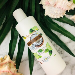 Cocoa Butter & Aloe Handcrafted Lotion Tropical Scents Clean Beauty After Sun Care image 6