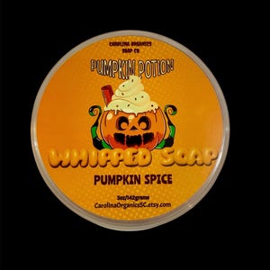 Pumpkin Potion Whipped Soap, Halloween Gift