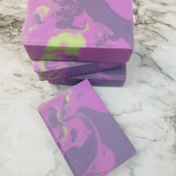 Lavender and Lilac Handmade Soap | Goat Milk Soap | Bar Soap | Fast Shipping