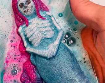 Morbide Mermaid Badebombe, Party Geschenk, Mermaid Decor