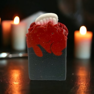Dracula Halloween Soap, Vampire Decor, Unique Gift