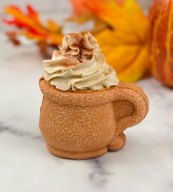 thumbnail image 2 of Aazon.co: Pupkin Spice Latte Bath Bob For Woen & Girls (Giftable... 2 of 11