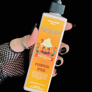 Pumpkin Potion Body Lotion, Halloween Gift, 4 Unique Scents