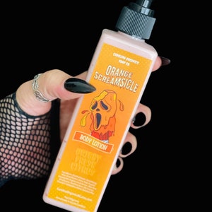 Lozione Orange Screamcicle, regalo di Halloween