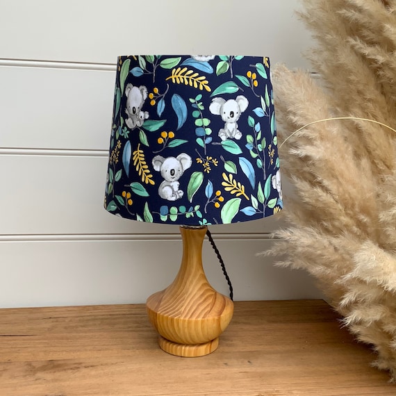 Happy Koalas Kids Lampshade Custom Made Choose Your Size And Australia Happy Koalas Kids Lampshade Custom Made, How To Choose The Right Shade For A Table Lamp