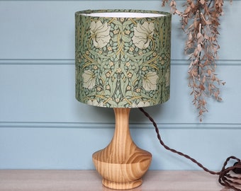 William Morris Lampshade | Antique Green and golds Light Shade | Lampshades for Table Lamps, Ceiling & Floor Lamps