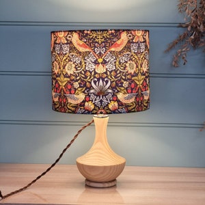 William Morris Lampshade | Strawberry Theif Lampshades |  Choose your Lamp Shade Shape.