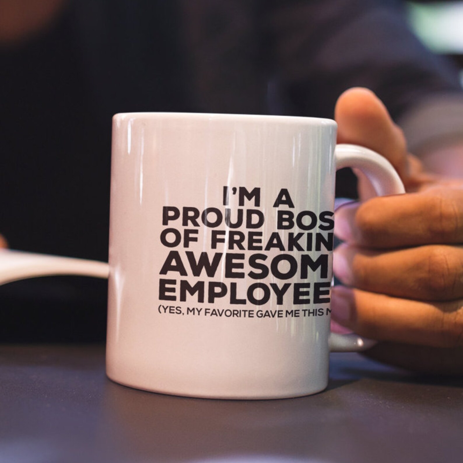 Funny Boss Gift Mug I'm A Proud Boss Of Freaking Awesome Etsy