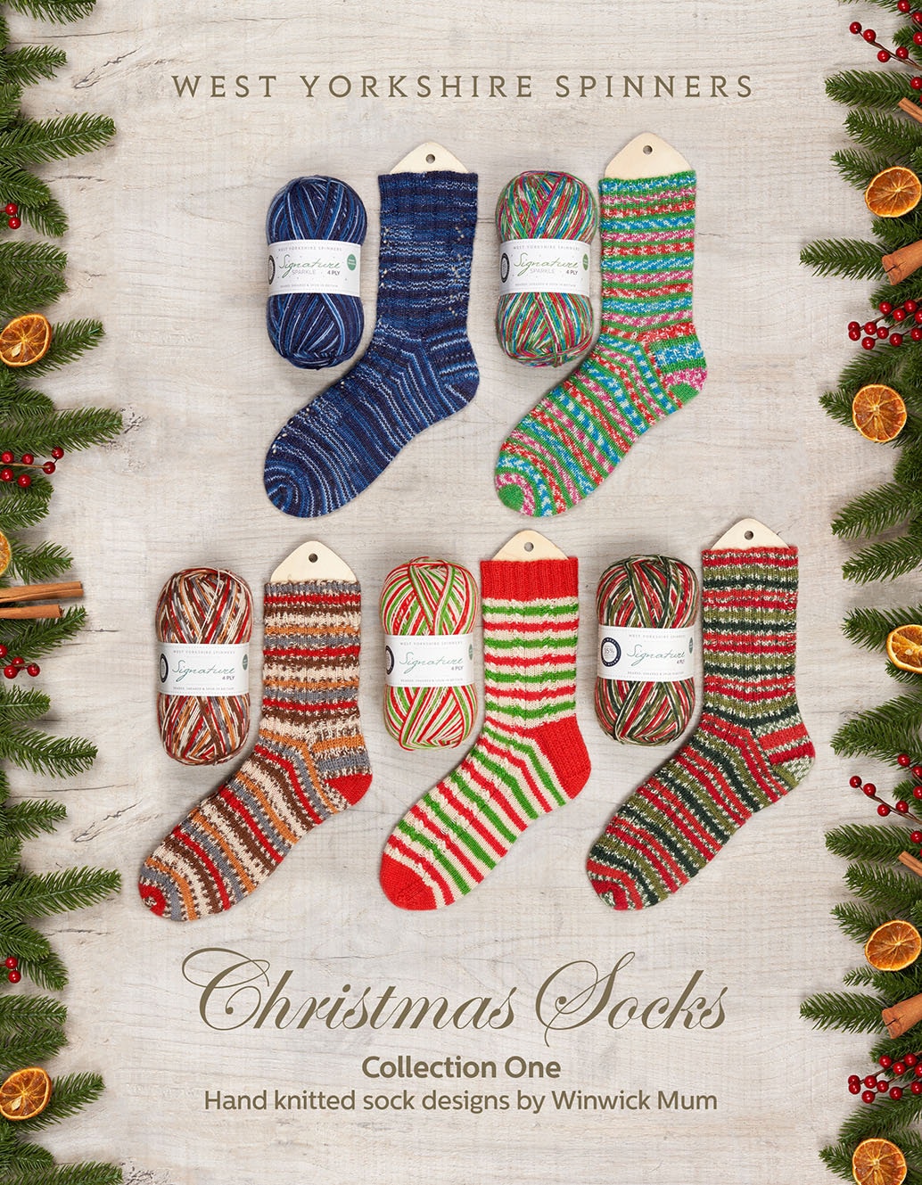 christmas sock yarn