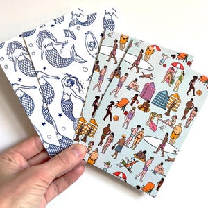 Beach Life - Lot de 4 cartes postales