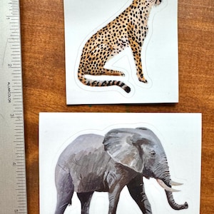 Safari - set van 2 stickers