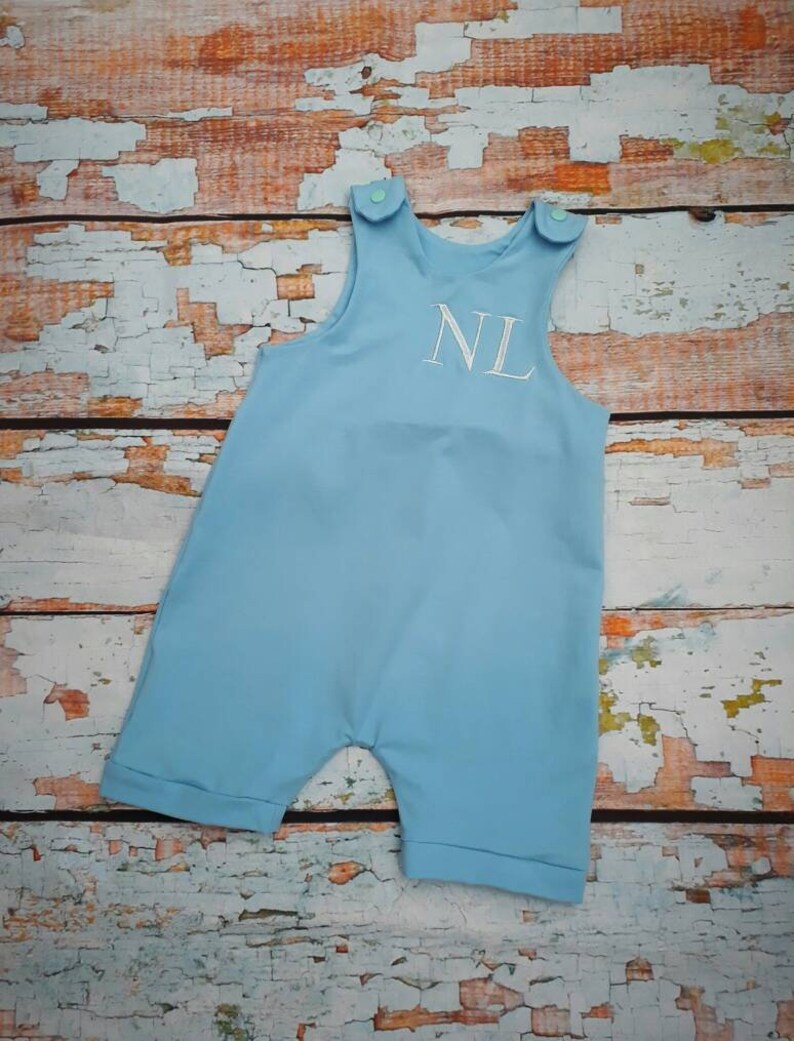 personalised baby dungarees