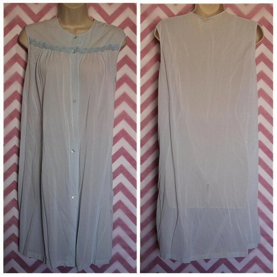 button up nightgown