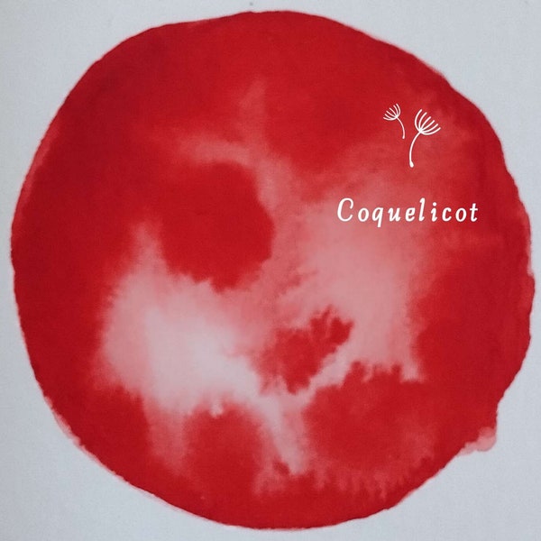 Aquarelles Artisanales Coquelicot