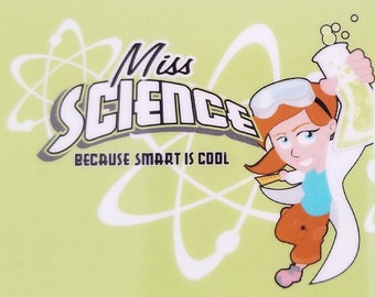 Miss Science Wafer USB Card