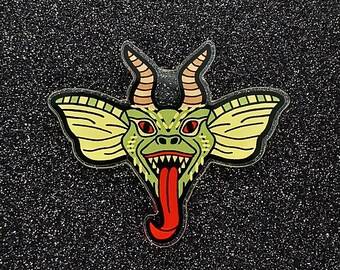 Gremlin Krampus Pin
