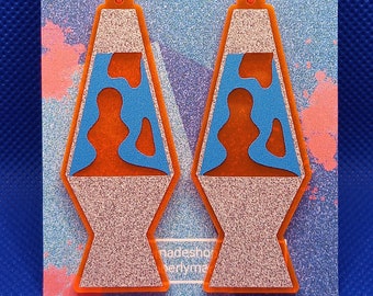 Groovy Lava Lamp Oorbellen