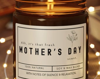 Moederdagkaars Moederdagcadeau voor Moederdag Cadeau voor moeder Moederdagcadeau voor Moederdag Oma Cadeau voor haar oma Mama