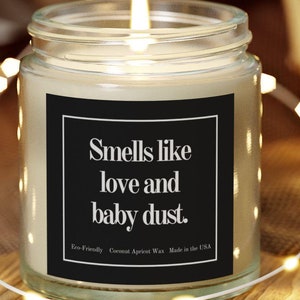 IVF Candle IVF Baby Gift for IVF Mama Gift for Infertility Gift for Trying to Conceive Baby Gift for Adoption Parent Gift for Adoption Gift