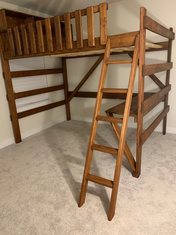 Heavy Duty Queen Size Loft Bed Etsy