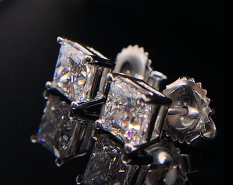 Princess CVD Lab Grown Diamonds TDW 1.42ct