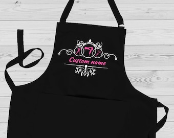 Friseur Schürze mit Taschen, Friseur Geschenk, Beauty Salon Uniformen, personalisierte Haarstylisten Geschenk, Friseur Schürze Haarschmuck Geschenk