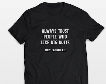 Herrskjorta, Rolig rumpa-T-shirt, Herr-T-shirt lögn, T-shirt swag, Vuxen-T-shirt, Streetwear-T-shirt, Cool T-shirt, Herr-T-shirt present, Present till män, Rolig