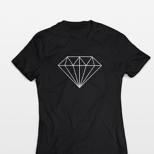 Diamond, diamond t shirt, t shirts for women, tshirt, geometric, graphic tee, gift for her, tumblr shirt, womens t shirt, urban trending now