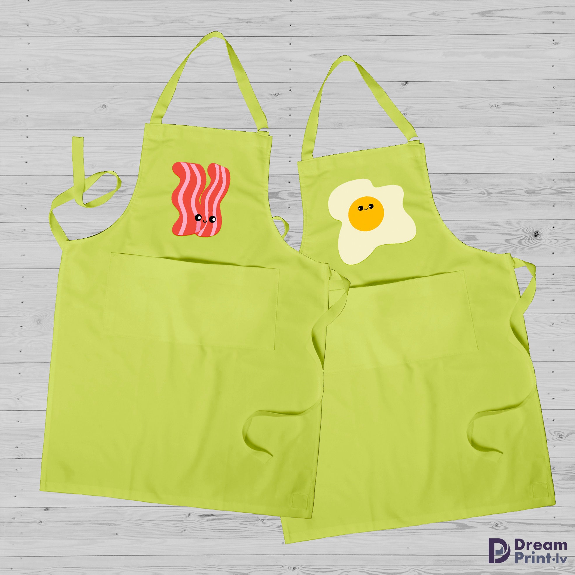 Bacon and Egg Matching Couple Tank Tops Set for Funny Couples Gifts