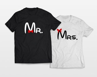 Camisa de San Valentín para parejas a juego, camisas para el día de San  Valentín para el y la Camiseta de regalo personalizada para  parejas