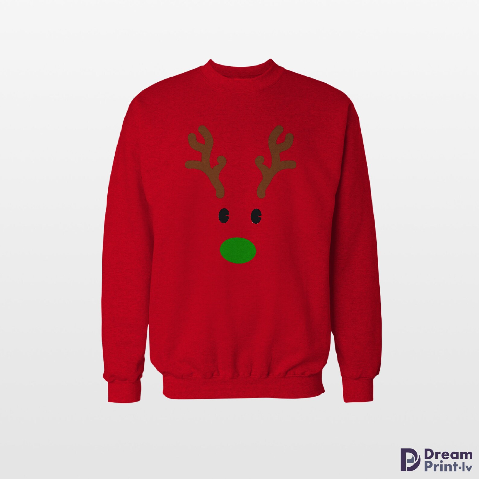 Reindeer Sweater / Funny Christmas Jumper / Boyfriend Etsy