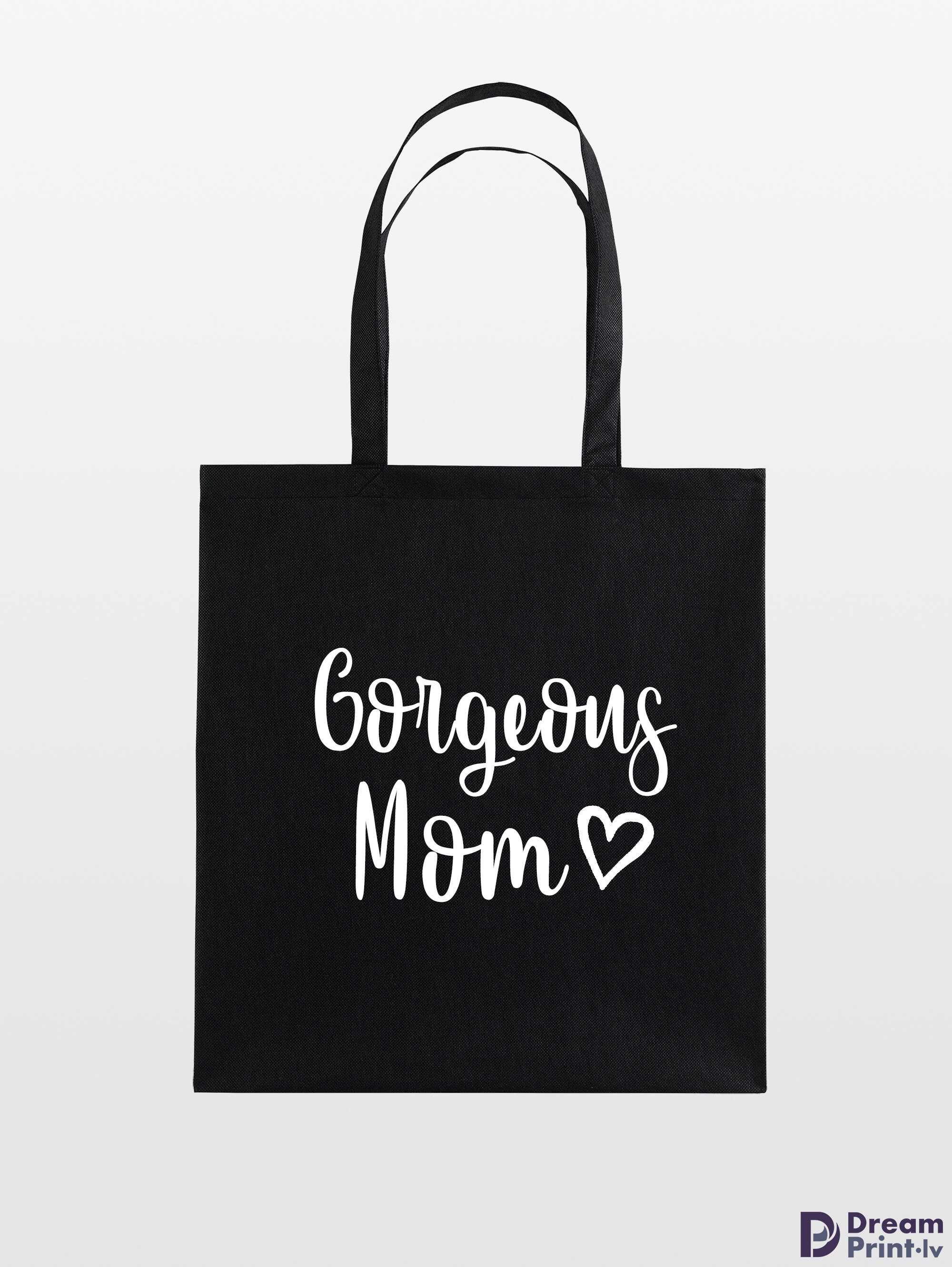 Tote Bag Mom, Mothers Day Gift, Canvas Shoulder Bag, Mom Life Grocery Bag, Reusable