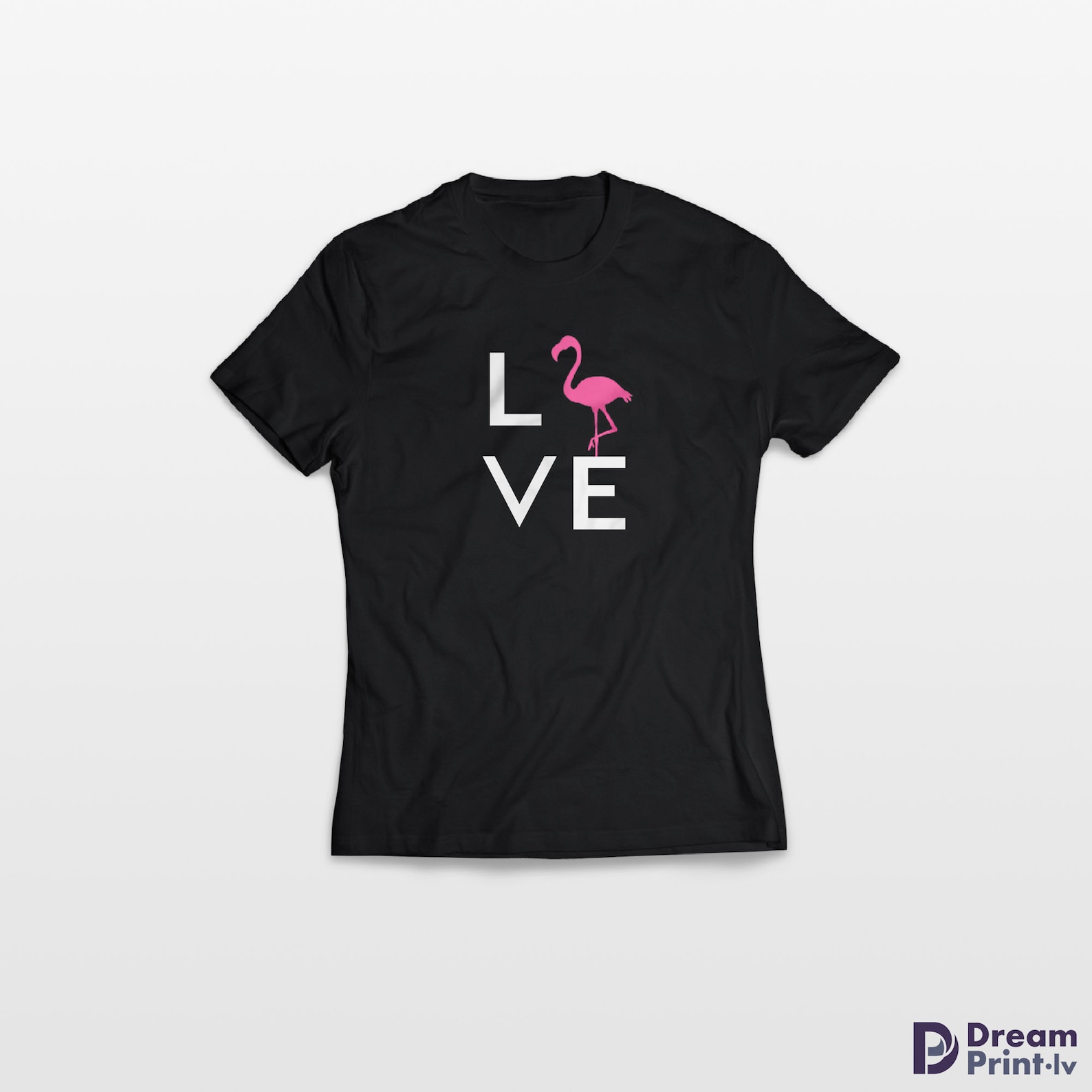 Flamingo Shirt LOVE, Pink Flamingo Shirt, Cute Summer Shirts, Vacation