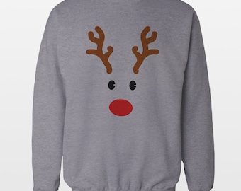 Reindeer Sweater Funny Christmas Jumper Boyfriend Christmas